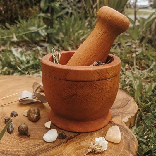 مهراز خشبي طبيعي %100